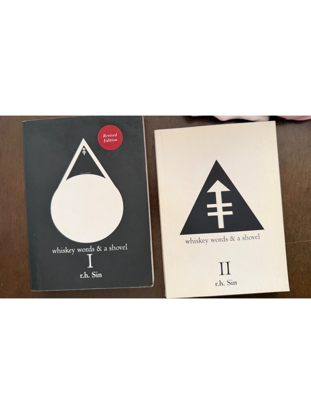 Whiskey Words & a Shovel Poetry Book Lot (Volumes I & II) by r.h. Sin Paperbacks